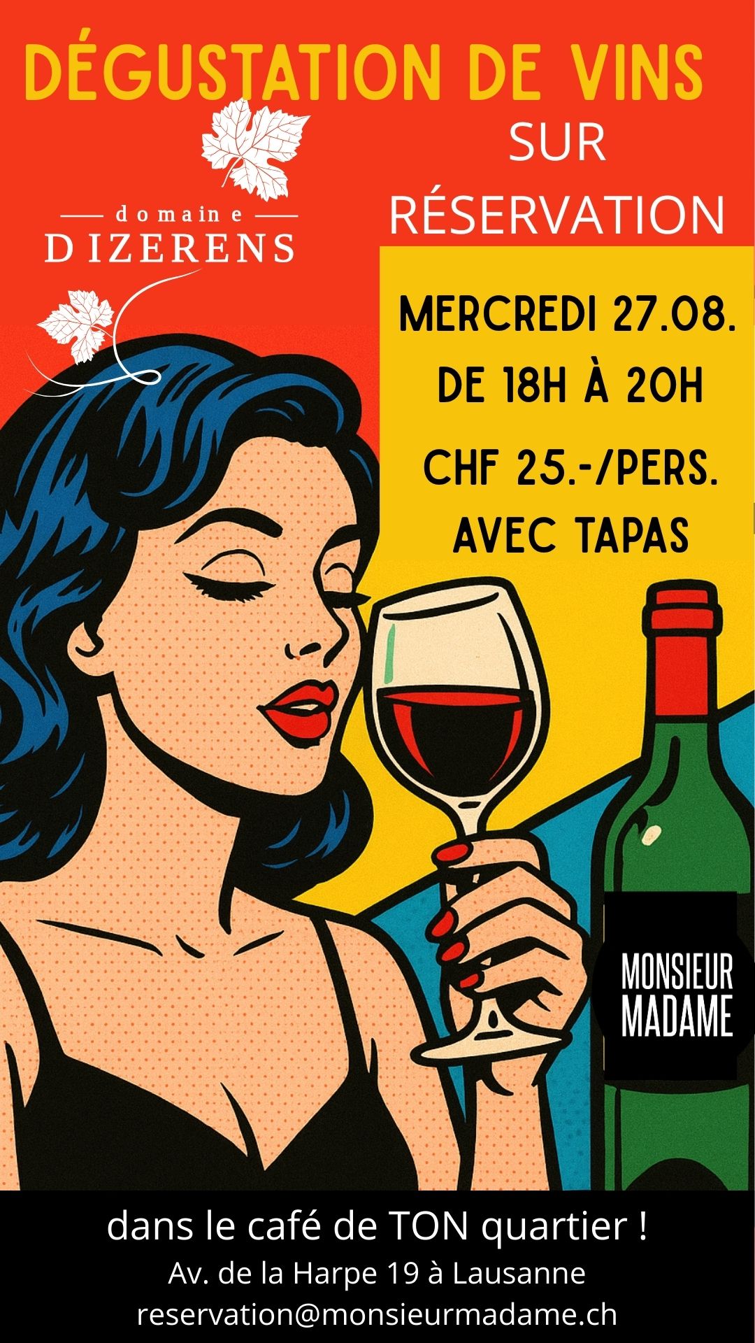 Dégustation de vins