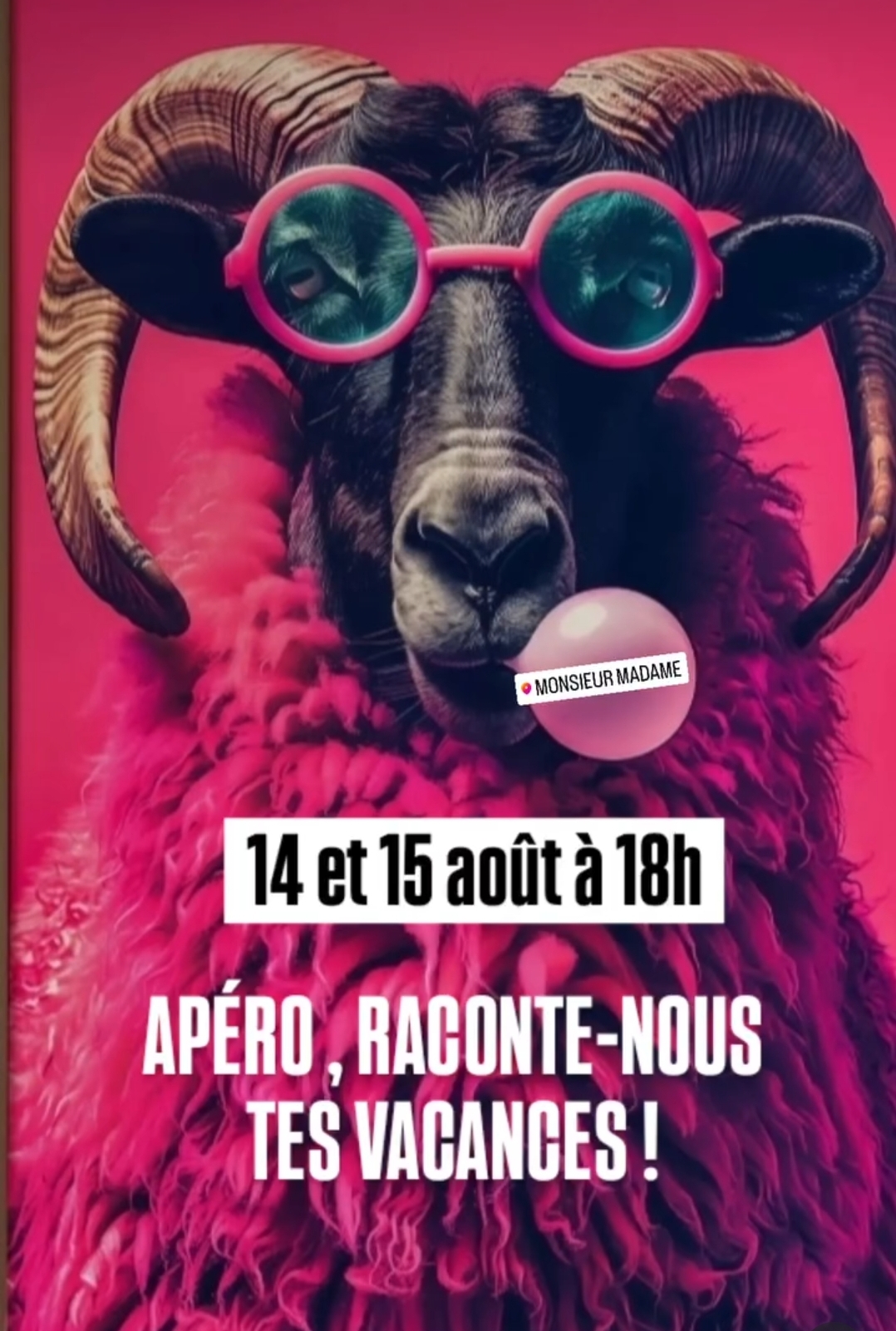 Apéro, raconte-nous tes vacances !