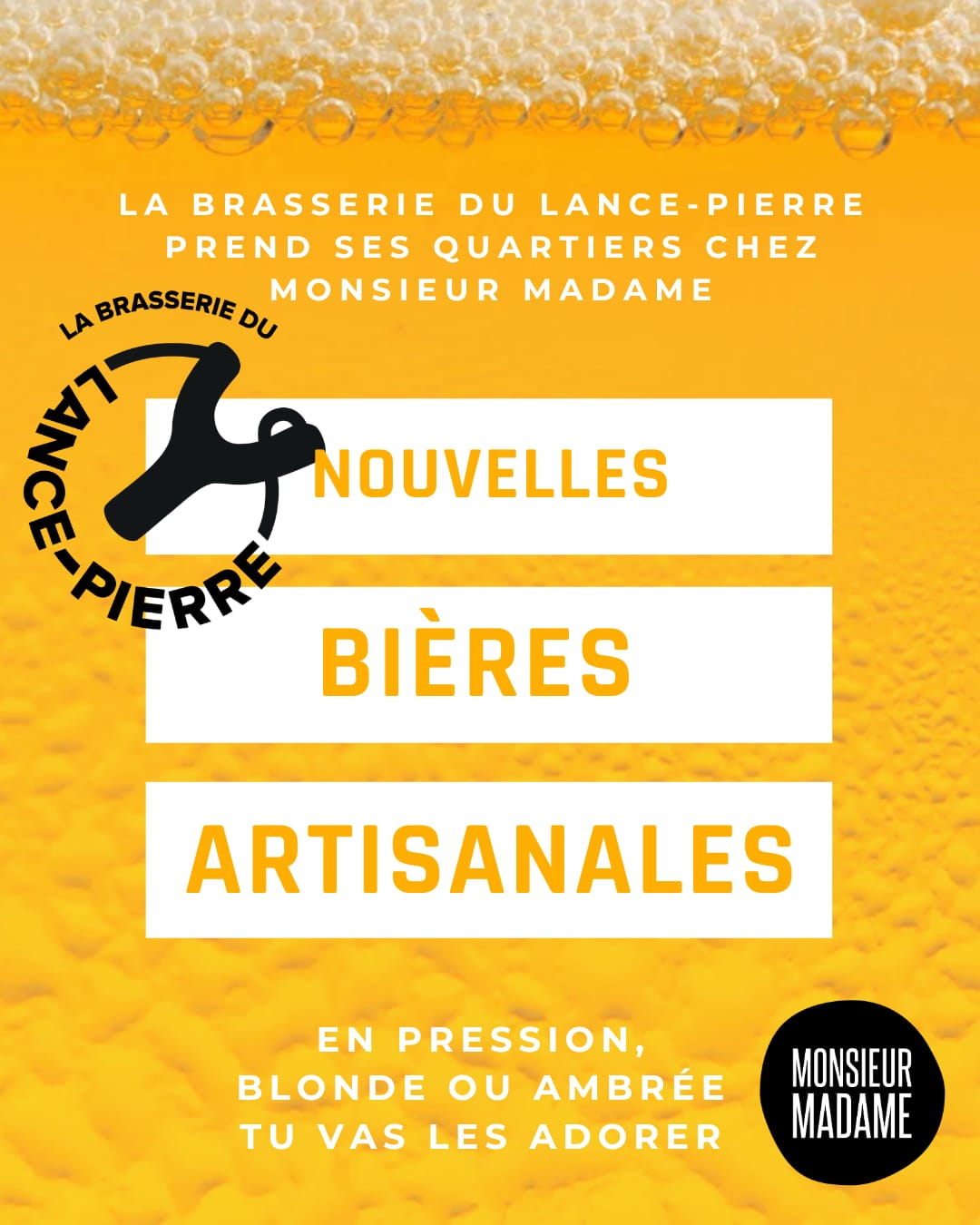 Lancement de la Brasserie du Lance-pierre