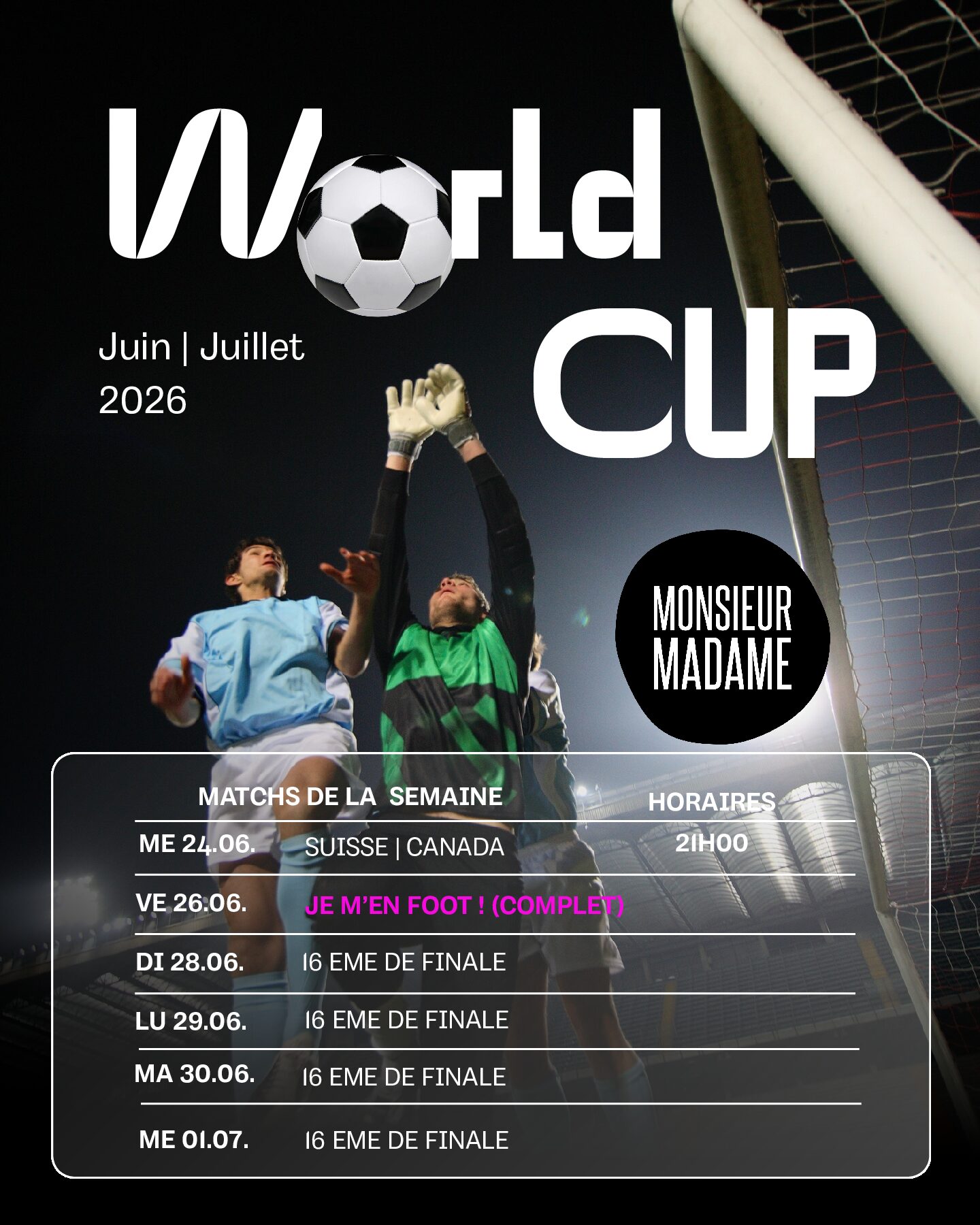 Coupe du Monde – Semaine 3