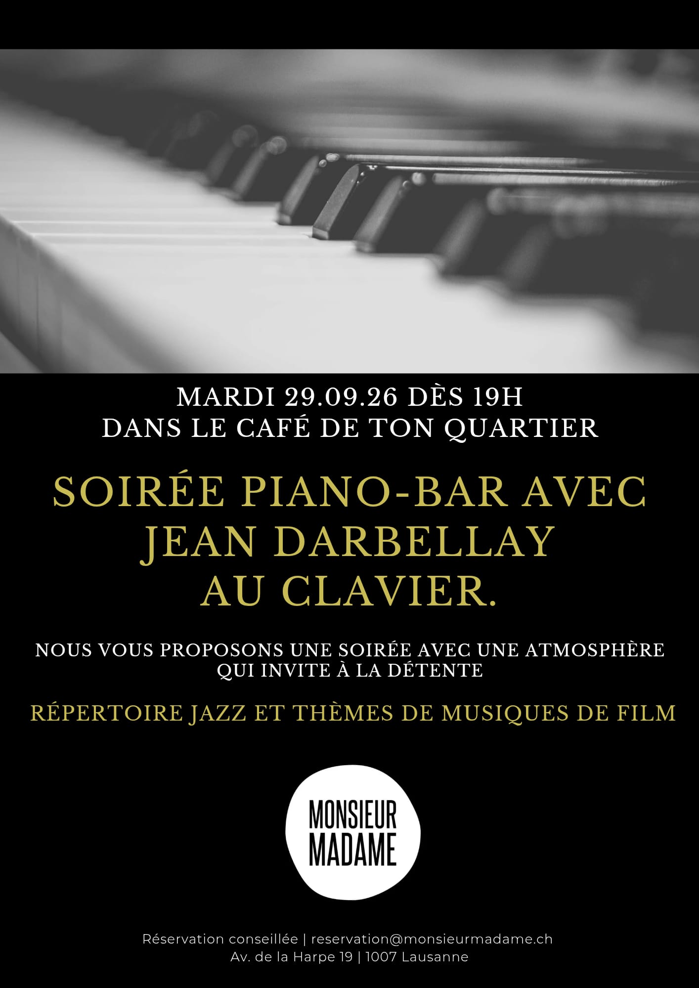 Soirée Piano-Bar